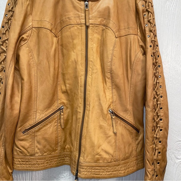 Vintage Scully Women’s Genuine Leather Rockstar Jacket! Real Nubuck Leather! - Picture 7 of 16